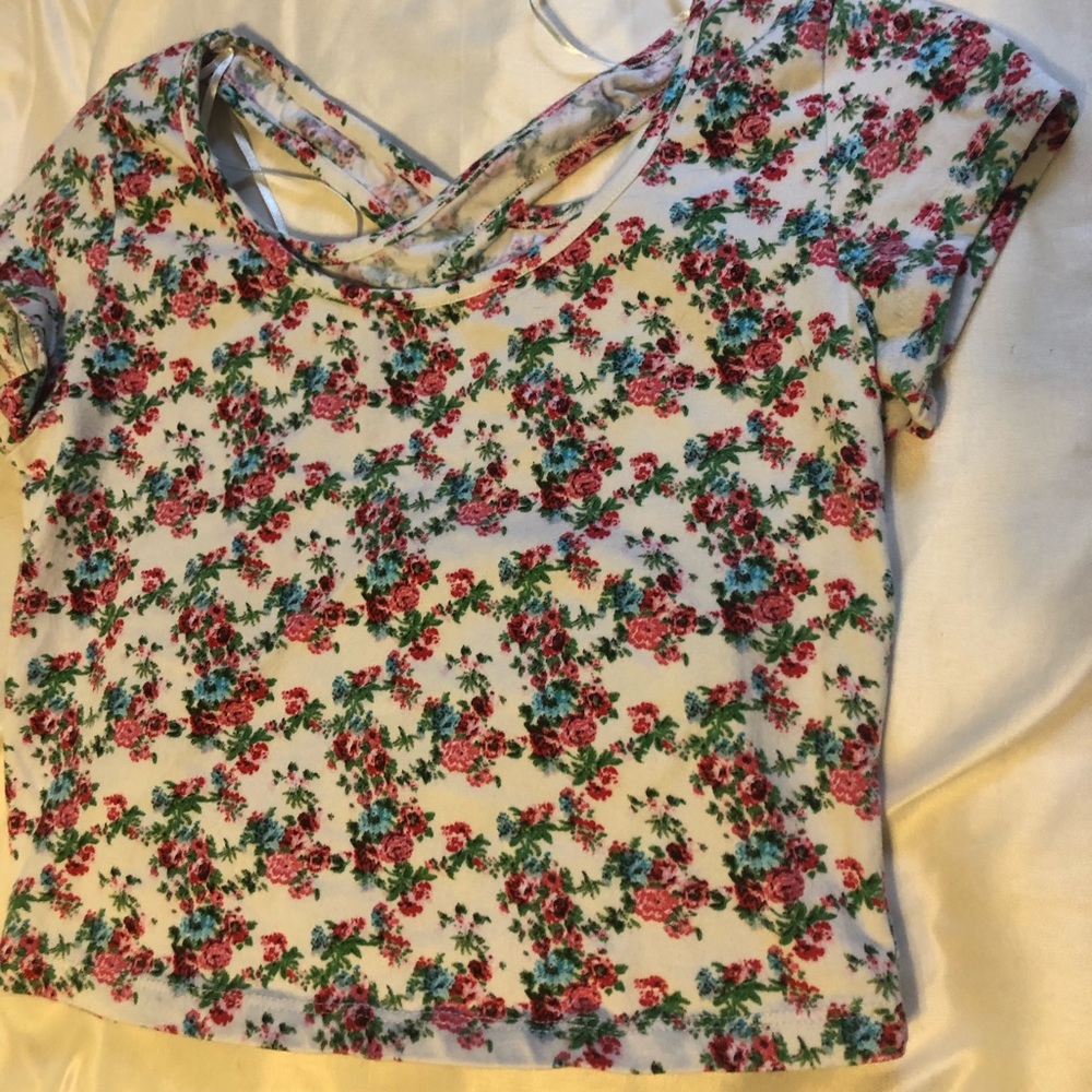 Floral Crop Top